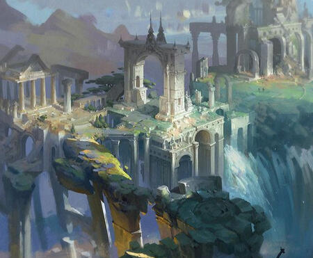 Example of a home carved in a rock. Credit to artist